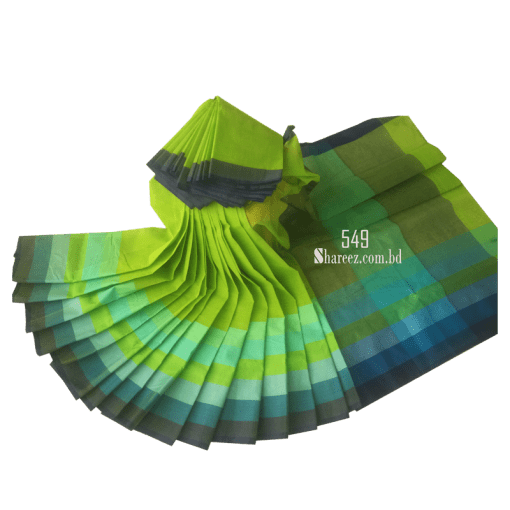 Rainbow Cotton Saree 549