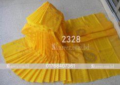 Half Silk Jamdani Saree 2328