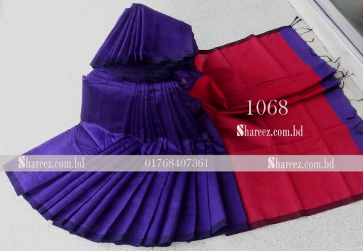 Half Silk Saree 1068