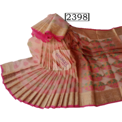 Tanchuri Half-silk Sharee 2398