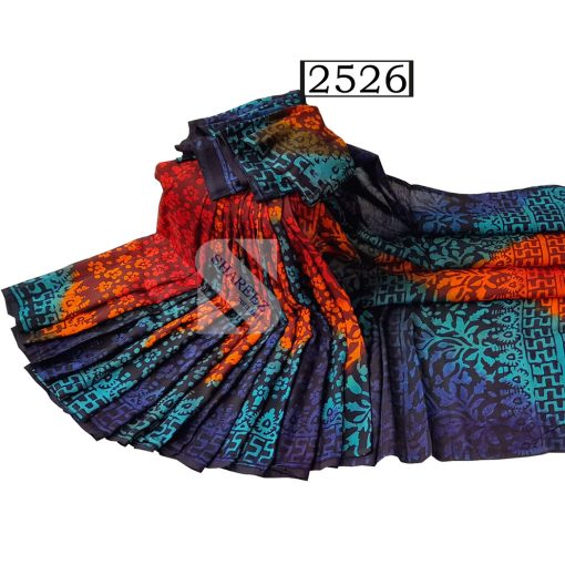 Batique Silk Saree 2526