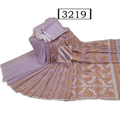 Soft Jamdani Saree 3219