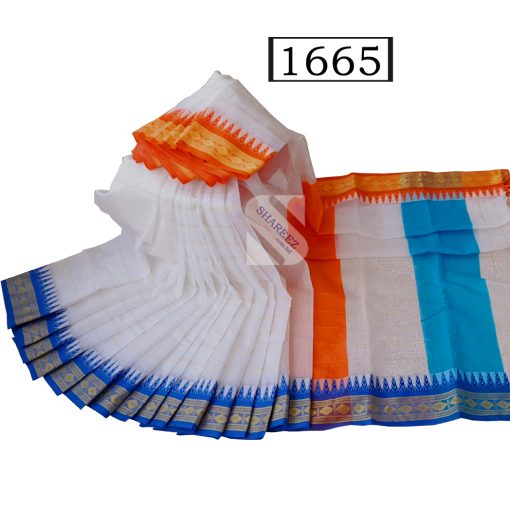 Half Silk Sharee 1665