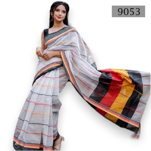 Soft Cotton Saree 9053