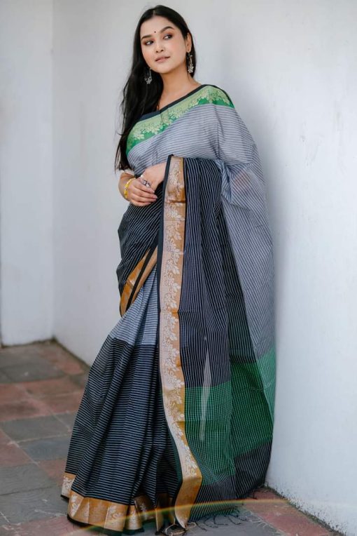 Soft Cotton Saree RK056