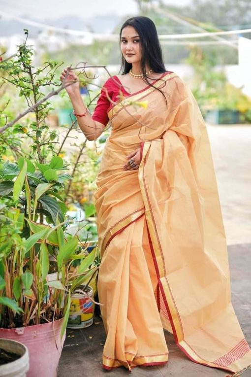 Soft Cotton Saree 9066