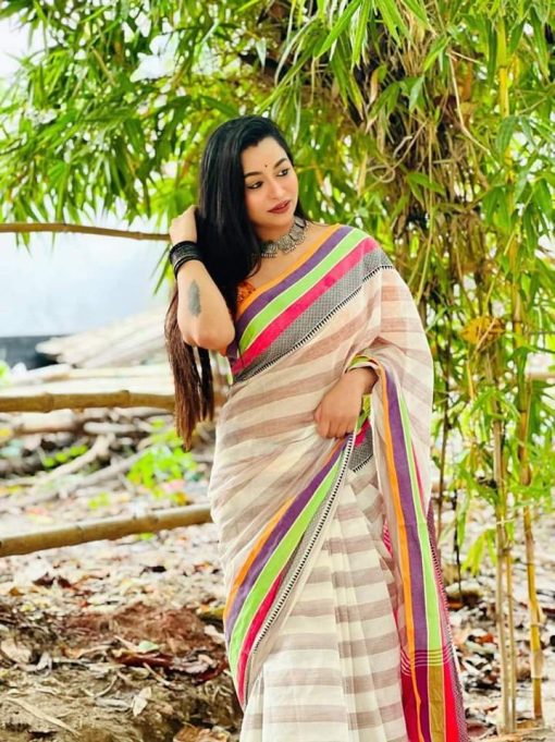 Soft Cotton Saree 9042