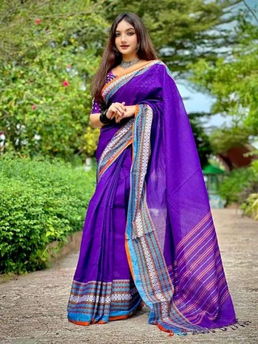 Soft Cotton Saree RK084