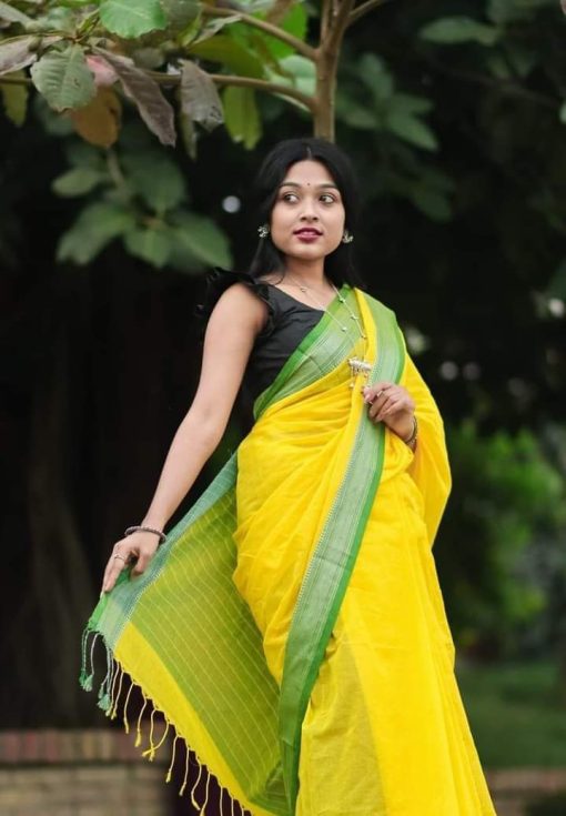 Soft Cotton Saree RK098