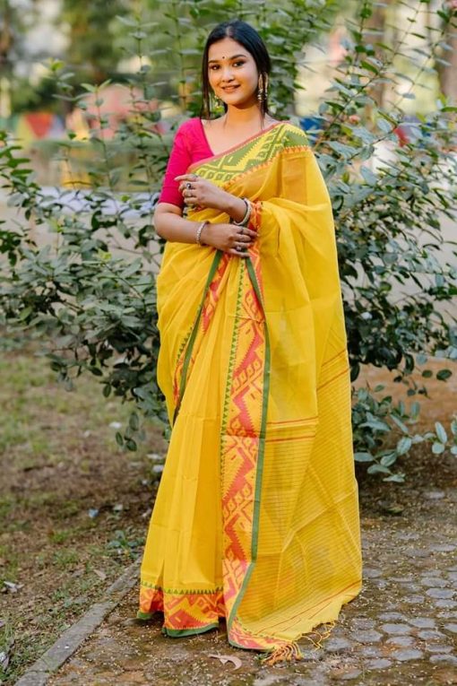 Soft Cotton Saree RK114