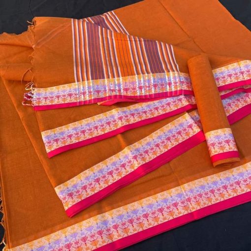 Soft Cotton Saree RK128