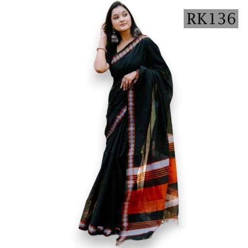 Soft Cotton Saree RK136