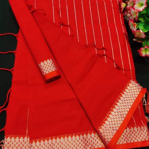 Soft Cotton Saree RK176