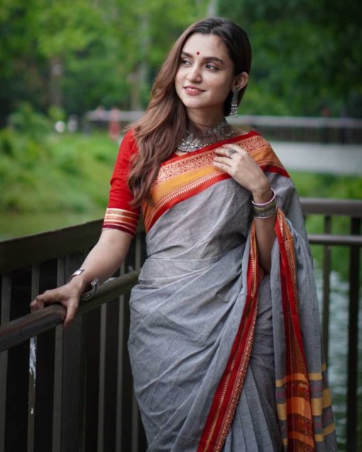 Soft Cotton Saree 9018