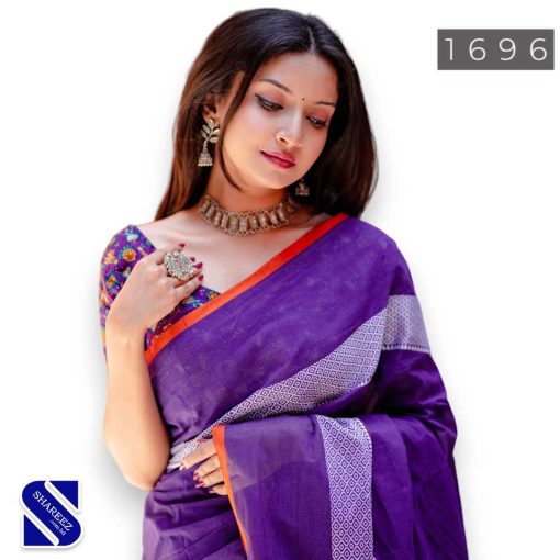 Soft Cotton Saree 1696