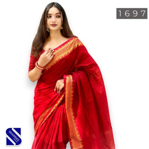 Soft Cotton Saree 1697