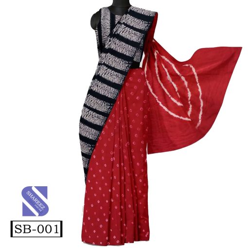 Silk Batik Saree SB-001