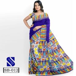 Silk Batik Saree SB-012
