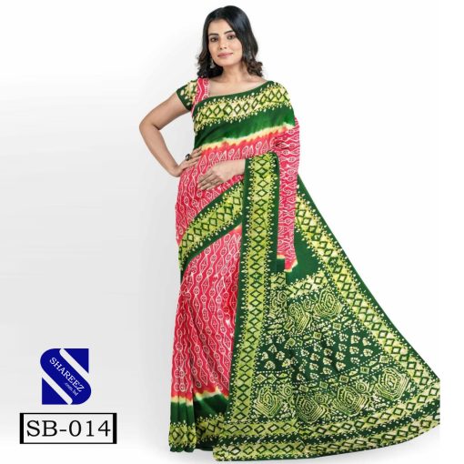 Silk Batik Saree SB-014
