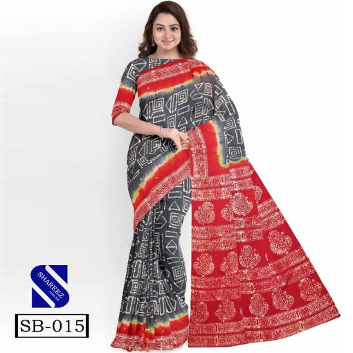 Silk Batik Saree SB-015