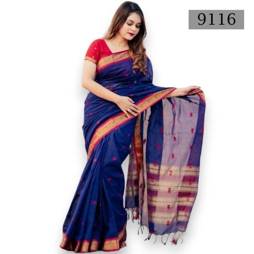 Soft Cotton Saree 9116