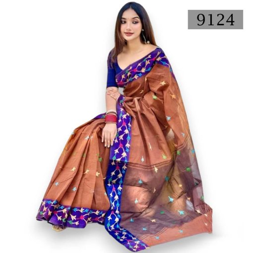 Soft Cotton Saree 9124