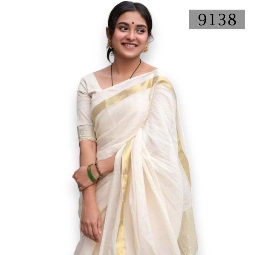 Soft Cotton Saree 9138