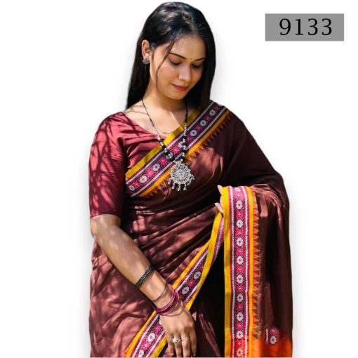 Soft Cotton Saree 9133