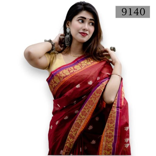 Soft Cotton Saree 9140