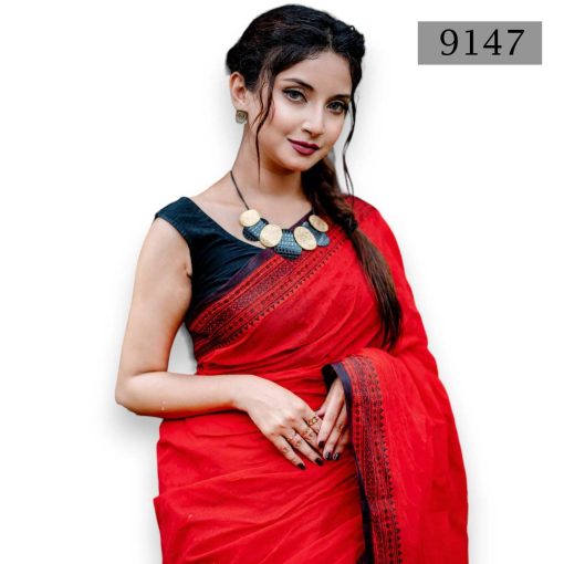 Soft Cotton Saree 9147