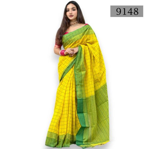 Soft Cotton Saree 9148