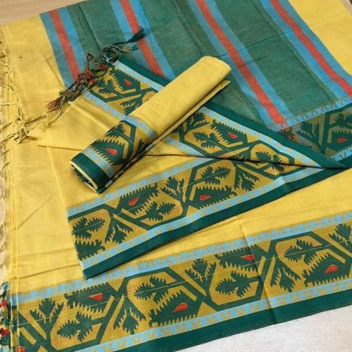 Soft Cotton Saree 9165