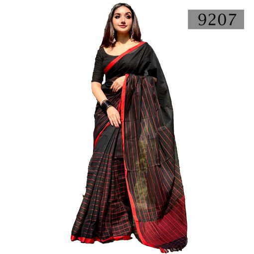 Soft Cotton Saree 9207