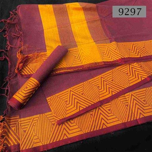 Soft Cotton Saree 9297