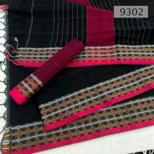 Soft Cotton Saree 9302