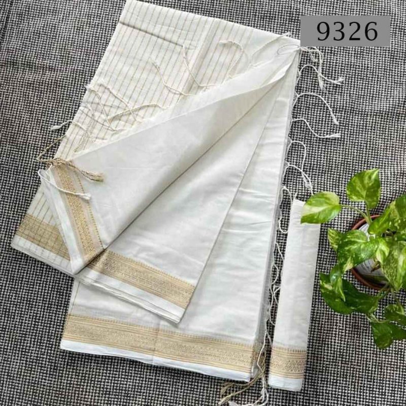 Soft Cotton Saree [Code-9326] || Shareez.com.bd