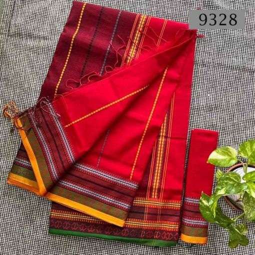 Soft Cotton Saree 9328